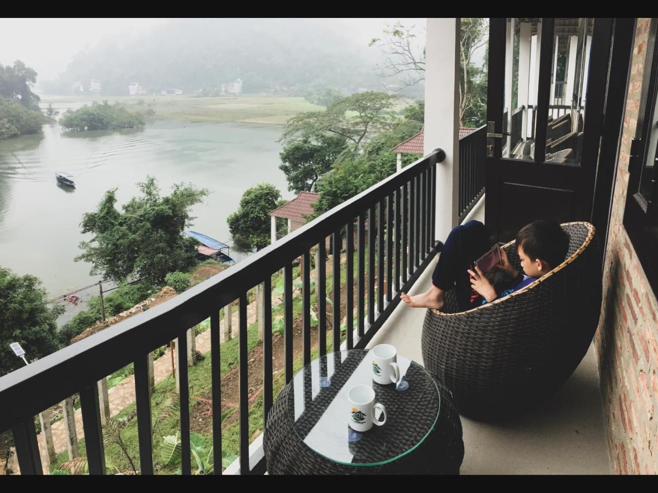 Ba Be Lakeside Bungalow Hotell Coc Pouc Exteriör bild