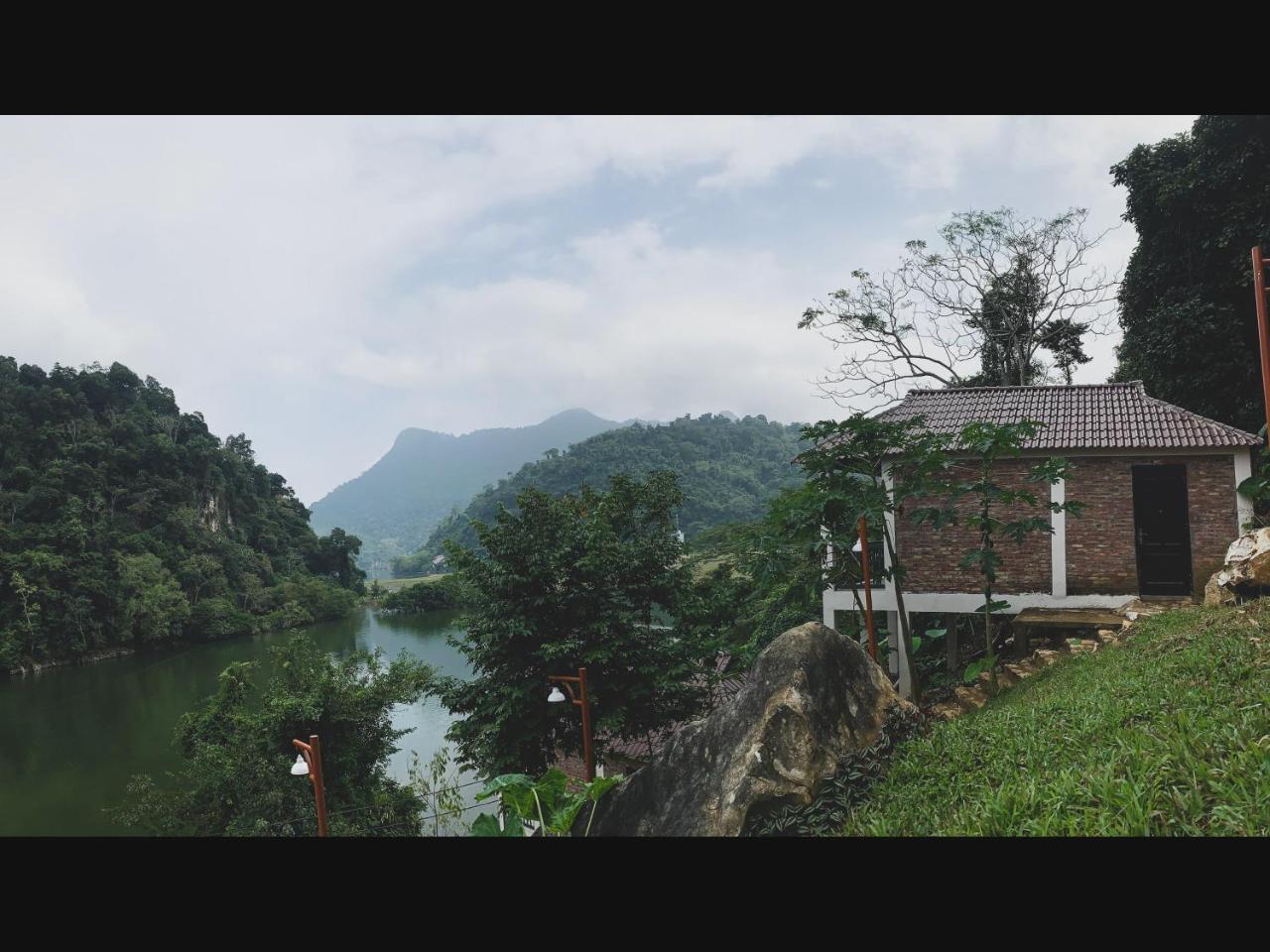 Ba Be Lakeside Bungalow Hotell Coc Pouc Exteriör bild